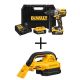DEWALT 20-Volt MAX XR Brushless Cordless 3-Speed 1/2 in. Hammer Drill Kit w/ Bare 20-Volt 1/2 Gal. Wet/Dry Portable Vacuum