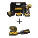 DEWALT 20-Volt MAX XR Cordless Brushless 3-Speed 1/2-in Hammer Drill Kit w/ Bare 20- Brushless 1/4-Sheet Variable Speed Sander