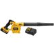 DEWALT 135 MPH 100 CFM 20-Volt MAX Lithium-Ion Cordless Blower Kit with Battery 4Ah and Charger
