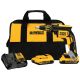 DEWALT 20-Volt MAX XR Lithium-Ion Cordless Brushless Drywall Screw Gun Kit with (2) Batteries 2Ah, Charger and Contractor Bag