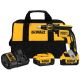 DEWALT 20-Volt MAX XR Lithium-Ion Cordless Brushless Drywall Screw Gun with (2) Batteries 4Ah, Charger and Contractor Bag