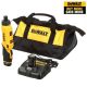 DEWALT 8-Volt MAX Lithium-Ion Cordless Gyroscopic Screwdriver with Adjustable Handle with (2) Batteries 1Ah, Charger and Bag