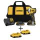 DEWALT ATOMIC 20-Volt MAX Li-Ion Brushless Cordless Compact 1/4 in. Impact Driver w/Bonus 20-V Li-Ion Battery 2.0Ah (2-Pack)