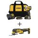 DEWALT Atomic 20-Volt Max Cordless Brushless Compact 1/4 in. Impact Driver Kit w/ Atomic 20-Volt Oscillating Tool (Tool-Only)