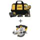 DEWALT Atomic 20-Volt Max Cordless Brushless Compact 1/4 in. Impact Driver Kit w/ 20-Volt 6-1/2 in. Circular Saw (Tool-Only)