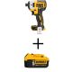DEWALT 20-Volt MAX XR Li-Ion Cordless Brushless 3-Speed 1/4 inch Impact Driver (Tool-Only) w/ 20-Volt Li-Ion Battery 5.0Ah