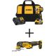 DEWALT 20-Volt MAX XR Cordless Brushless 3-Speed 1/4 in. Impact Driver Kit with 20V Brushless Oscillating Tool (Tool Only)