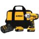 DEWALT 20-Volt MAX XR Lithium-Ion Cordless 1/2 in. Impact Wrench Kit with Hog Ring Anvil, (2) Batteries 5Ah, Charger and Bag