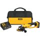 DEWALT 20-Volt MAX Lithium-Ion Cordless 4-1/2 in. to 5 in. Grinder w/ 5 Ahr Battery and Charger