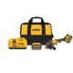 DEWALT FLEXVOLT 60-Volt MAX Lithium-Ion Cordless 4-1/2 inch to 6 inch Small Angle Grinder w/ 2 Batteries 9 Ah, Charger and Bag
