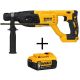 DEWALT 20-Volt MAX XR Lithium-Ion Cordless 1 in. SDS-plus Brushless D-Handle Rotary Hammer w/ Free Battery Pack 5.0 Ah