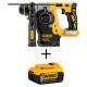 DEWALT 20-Volt MAX Li-Ion Brushless Cordless 1 inch SDS-Plus L-Shape Rotary Hammer (Tool-Only) w/ 20-Volt Li-Ion Battery 5 Ah