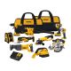 DEWALT 20-Volt Max Lithium-Ion Cordless Combo Kit (10-Tool) w/ (2) Batteries 2.0Ah, Charger & Tool Bag