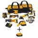DEWALT 20-Volt Max Lithium-Ion Cordless Combo Kit (10-Tool) with Bonus 20-Volt 5.0 Ah Battery