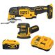 DEWALT 20-Volt MAX XR Cordless Woodworking Combo Kit (2-Tool) w/ Oscillating Tool, 5 in. Sander & (1) 20-Volt 5.0Ah Battery