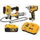 DEWALT 20-Volt MAX XR Cordless Industrial Combo Kit (2-Tool) w/ 1/2 in. Impact Wrench, Grease Gun & (1) 20-Volt 5.0Ah Battery