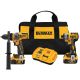 DEWALT 20-Volt MAX Lithium-Ion Cordless Combo Kit (2-Tool) w/ Two Batteries 5.0 Ah, Charger and Bag