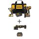 DEWALT 20V MAX Cordless Brushless Hammer Drill/Driver Combo Kit (2-Tool) with 20V Angle Grinder(Tool Only) & FLEXVOLT 6Ah Battery