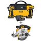 DEWALT 20-Volt MAX Lithium-Ion Cordless Drill/Driver Combo Kit (3-Tool) w/ Circular Saw, (2) 20-Volt Batteries 1.3Ah & Charger
