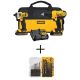 DEWALT 20-Volt MAX Cordless Drill/Impact Combo Kit (2-Tool) w/ Black and Gold Drill Bit Set (21-Piece)