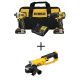 DEWALT ATOMIC 20-Volt MAX Cordless Brushless Hammer Drill/Impact Combo Kit (2-Tool) w/20V 4-1/2-in. - 5-in. Grinder(Tool Only)
