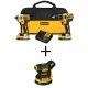 DEWALT 20-Volt MAX Li-Ion Cordless Brushless Drill/Impact Combo Kit (2-Tool) w/ Bonus 5 in. Random Orbital Sander (Tool Only)