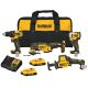 DEWALT ATOMIC 20-Volt Lithium-Ion Combo Kit (4-Tool) with Two 2.0 Ah Batteries and Charger