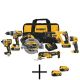 DEWALT 20-Volt MAX XR Lithium-Ion Brushless Cordless Combo Kit (6-Tool) w/ Free Battery Pack (2-Pack)