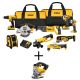 DEWALT 20-Volt MAX Li-Ion Cordless Combo Kit (9 tool) w/ Bonus 20-V Cordless Jig Saw (Tool-Only)