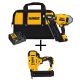 DEWALT 20-Volt MAX XR Lithium-Ion Cordless Brushless 2-Speed 33-Degree Framing Nailer with Bonus Bare 18-Gauge Brad Nailer