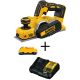 DEWALT 20-Volt MAX Lithium-Ion Cordless Brushless 3-1/4 inch Planer (Tool-Only) w/ Free 20-Volt MAX Battery 3.0Ah & Charger