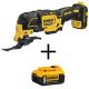 DEWALT ATOMIC 20-Volt MAX Li-Ion Brushless Cordless Oscillating Tool (Tool-Only) with BONUS 20-Volt Li-Ion Battery Pack 5.0 Ah
