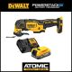 DEWALT ATOMIC 20-Volt MAX Brushless Oscillating Multi-Tool (Tool-Only) w/ 20-Volt MAX POWERSTACK Compact Battery Starter Kit