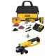 DEWALT 20-Volt MAX Lithium-Ion Cordless Brushless Oscillating Tool Kit w/ 20V Cordless 4-1/2 in. to 5 in. Grinder - Tool Only