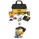 DEWALT 20-Volt MAX Lithium-Ion Cordless Brushless Oscillating Tool Kit w/ 20-Volt Max Li-Ion Cordless Jig Saw - Tool Only