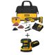 DEWALT 20-Volt MAX Lithium-Ion Cordless Brushless Oscillating Tool Kit w/ 20V Brushless 5 in. Random Orbit Sander(Tool-Only)