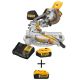 DEWALT 20-Volt MAX Lithium-Ion Cordless 7-1/4 in. Miter Saw w/ 20-Volt MAX XR Premium Lithium-Ion (1) 5.0Ah Battery