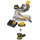 DEWALT 20-Volt MAX Cordless 7-1/4 in. Sliding Miter Saw Kit w/ 20-Volt Brushless 5 in. Random Orbital Sander (Tool-Only)