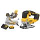 DEWALT 7-1/4 inch 20-Volt MAX Lithium-Ion Cordless Miter Saw with Bonus Cordless Jigsaw