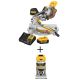 DEWALT 20-Volt MAX Lithium-Ion Cordless 7-1/4 in. Miter Saw w/ 20-Volt MAX Lithium-Ion Cordless Brushless Router (Tool-Only)