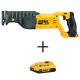 DEWALT 20-Volt MAX Cordless Reciprocating Saw (Tool-Only) with 20-Volt MAX Compact Lithium-Ion 2.0Ah Battery Pack