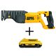 DEWALT 20-Volt MAX Lithium-Ion Cordless Reciprocating Saw (Tool-Only) with Bonus Compact Battery Pack 3.0 Ah