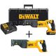 DEWALT 20-Volt MAX Lithium Ion Cordless Reciprocating Saw Kit with Bonus 20-Volt MAX Cordless Reciprocating Saw (Tool-Only)