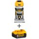 DEWALT 20-Volt MAX XR Lithium-Ion Cordless Brushless Router (Tool-Only) with Bonus 20-Volt MAX XR Li-Ion Battery Pack 5.0 Ah