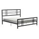 DHP - Bianca Black Metal King Bed
