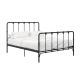 DHP Alicia Farmhouse Black Metal Full Bed