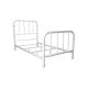 DHP Emerson White Metal Twin Bed