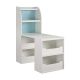 Ameriwood Home - Nathan White Kids Craft Desk