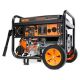 WEN 11000W 120V/240V Dual Fuel Transfer-Switch Ready Electric Start Portable Generator with Wheel Kit and CO Shutdown Sensor