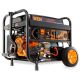WEN 4750-Watt 120-Volt/240-Volt Dual Fuel Electric Start Portable Generator with Wheel Kit and CO Shutdown Sensor